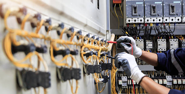 Professional Electrician technician working in Ore City, TX